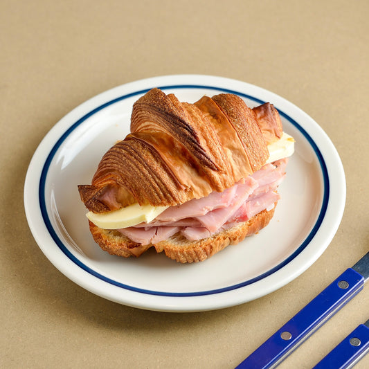 熟火腿奶油可頌